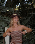 HIBISCUS TRUCKER HAT