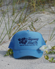 HIBISCUS TRUCKER HAT