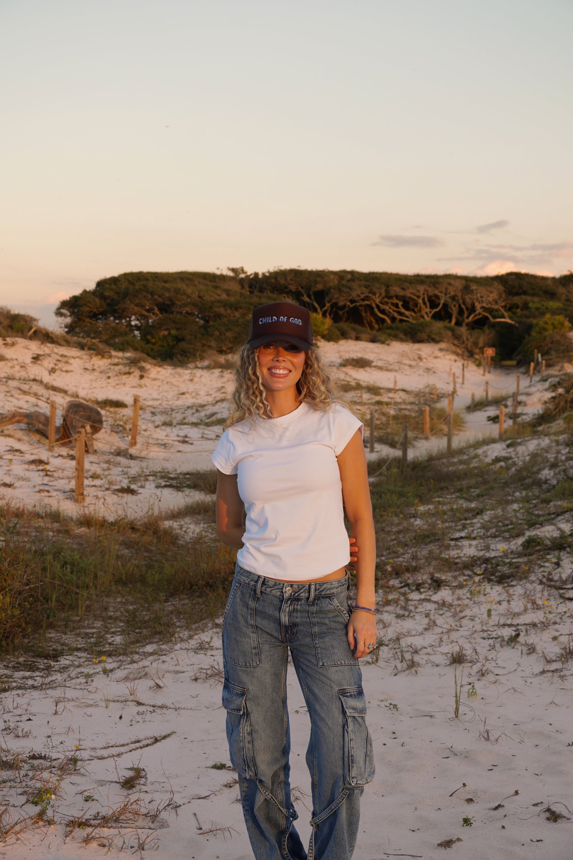 CHILD OF GOD TRUCKER HAT