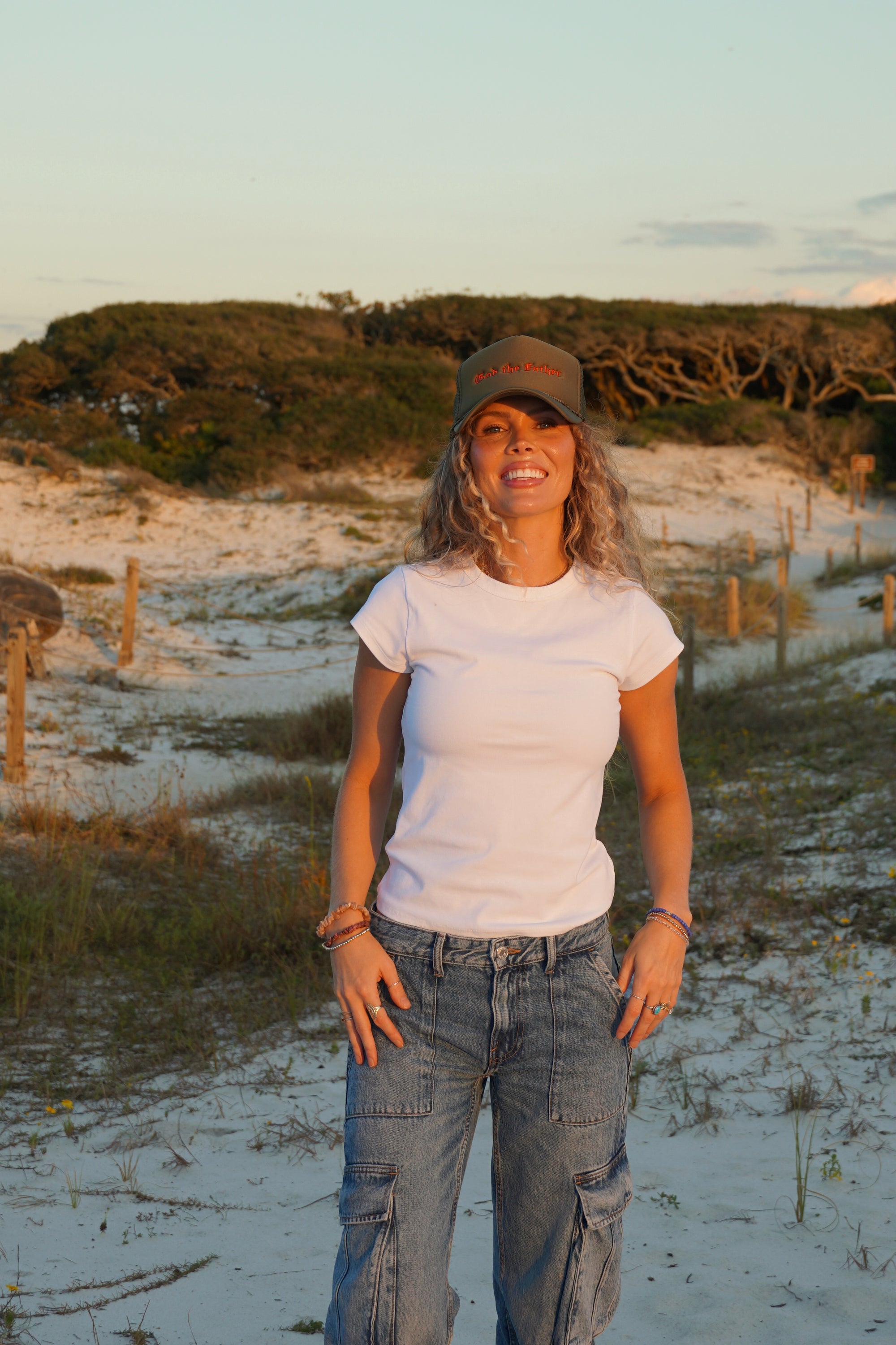 GOD THE FATHER TRUCKER HAT