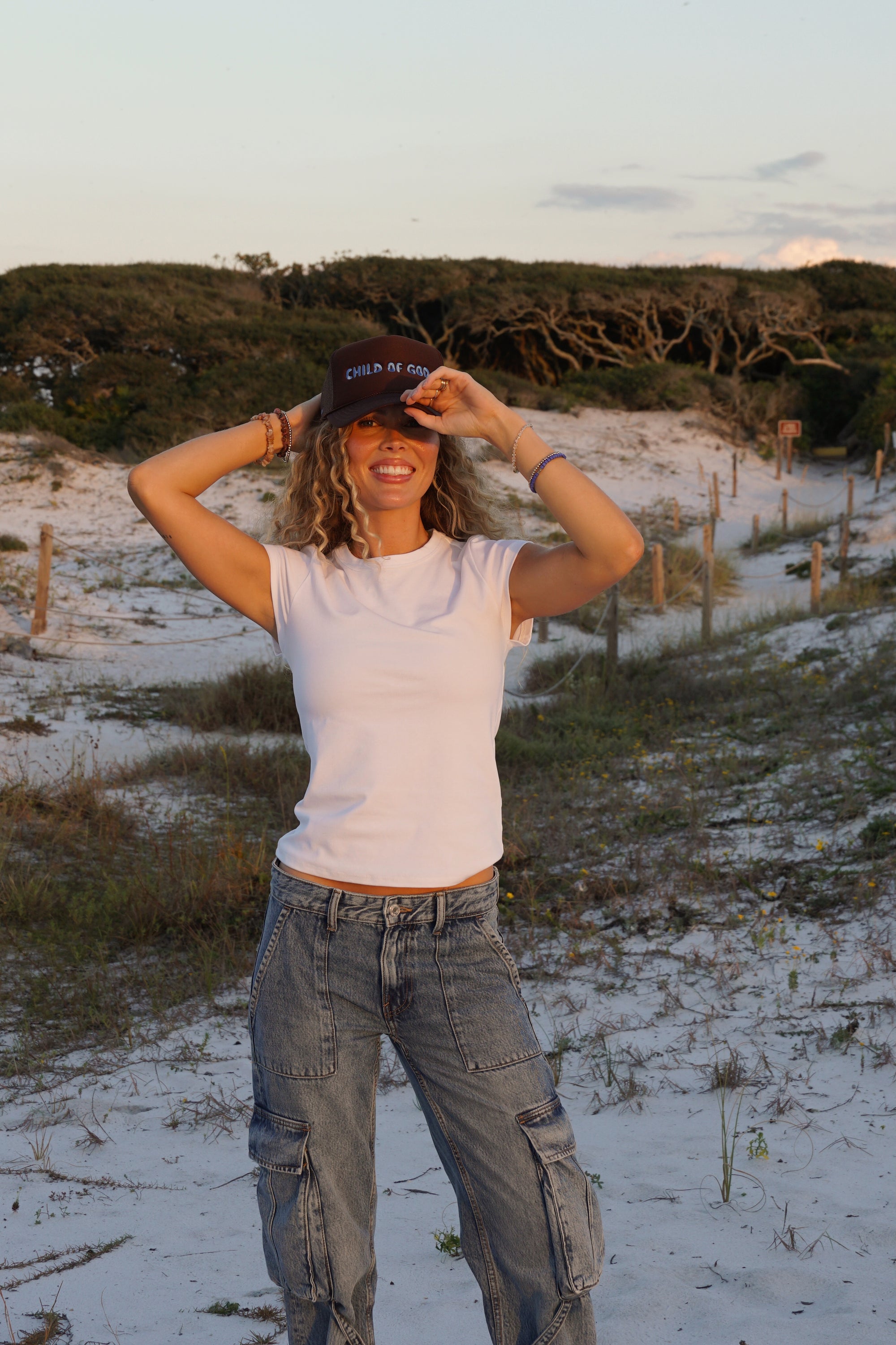 CHILD OF GOD TRUCKER HAT