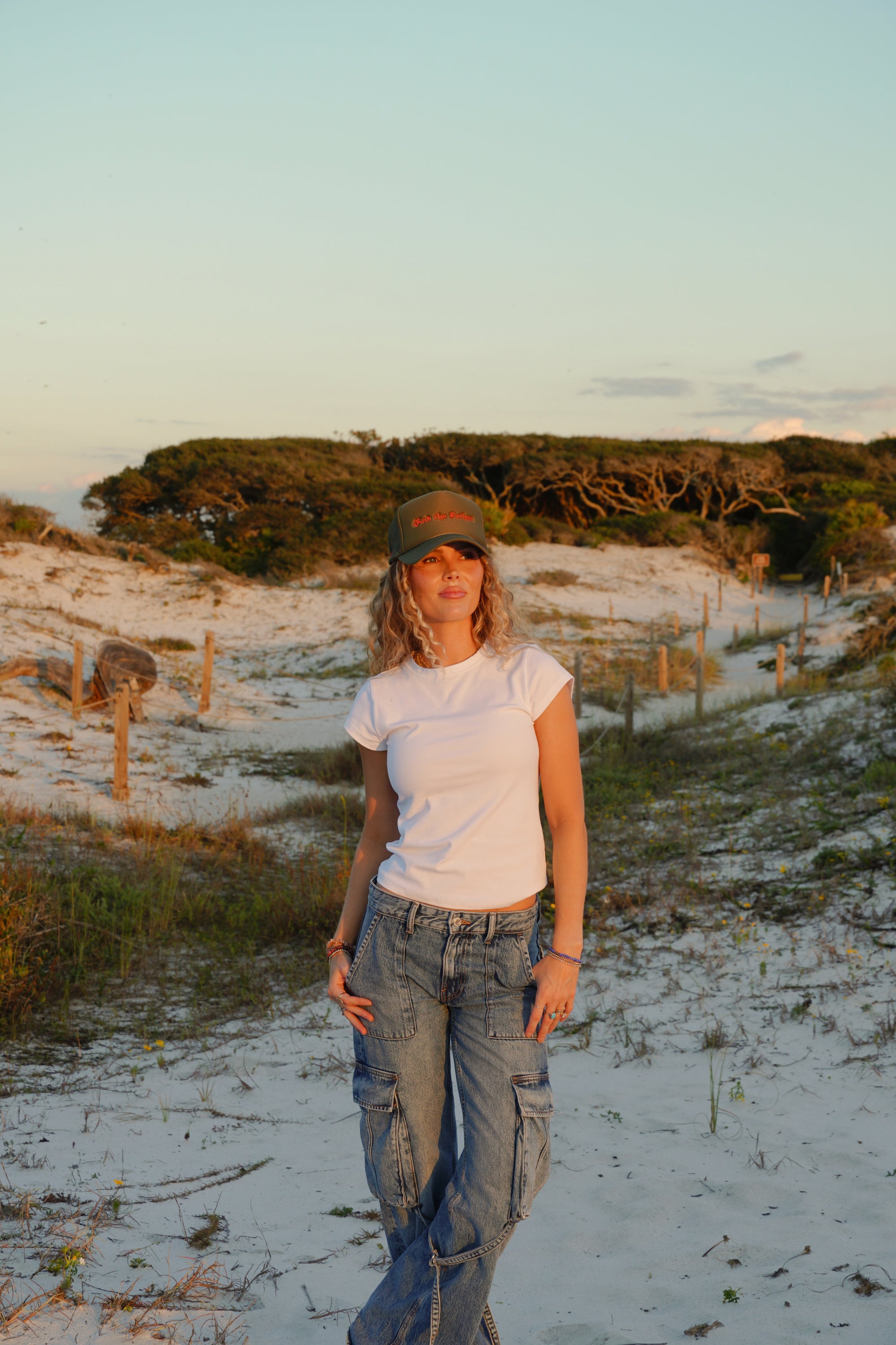 GOD THE FATHER TRUCKER HAT